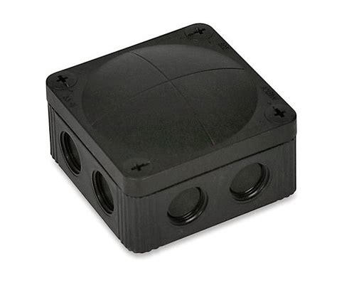 black junction box outdoor|weatherproof junction box black.